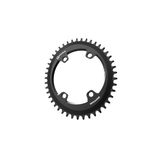 ROTOR Q Rings 1X BCD110x4 Universal tooth Gravel perspective